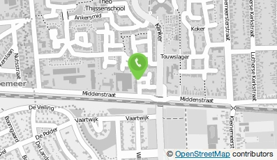 Bekijk kaart van Ottens Advies en Promotie in Sappemeer