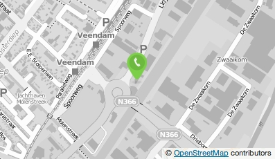 Bekijk kaart van Controle en Service Bureau B.V. in Veendam