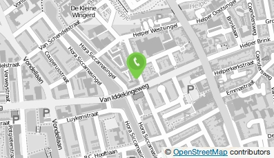 Bekijk kaart van Klussen- en montagebedrijf Van de Oudeweetering in Groningen