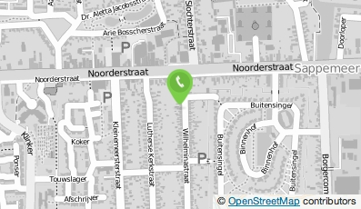 Bekijk kaart van Pien's Naai-atelier in Sappemeer