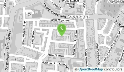 Bekijk kaart van Tegelzetbedrijf Wand en Vloer Veendam Groningen in Veendam