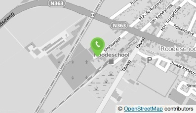 Bekijk kaart van E. Dijksterhuis in Roodeschool