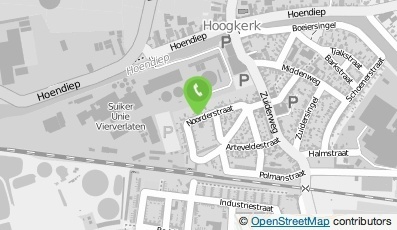 Bekijk kaart van Huisma Bestratingen B.V.  in Groningen