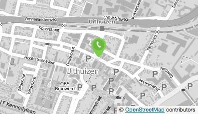 Bekijk kaart van De Overdekte Markt V.O.F. in Uithuizen