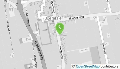 Bekijk kaart van Jetze's Timmerwerken  in Boerakker