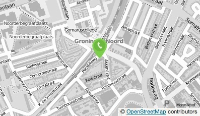 Bekijk kaart van Praktijk Bergruimte, organizing en coaching in Groningen