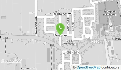 Bekijk kaart van Job Hazelhoff  in Oldekerk