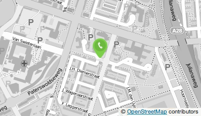 Bekijk kaart van JobXchange loopbaandiensten & advies in Groningen
