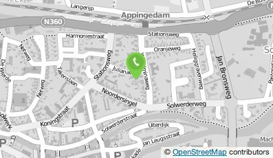 Bekijk kaart van Emmius Notarissen in Appingedam