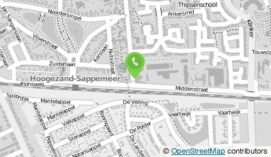 Bekijk kaart van Kegel- en Zalencentrum De Tibbe in Sappemeer