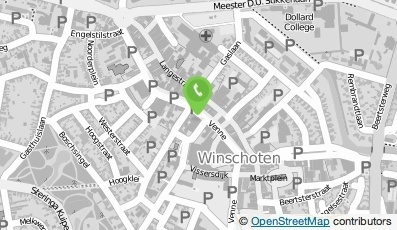 Bekijk kaart van Dijkhuis Heeft Het in Winschoten
