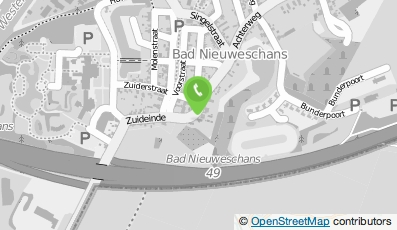 Bekijk kaart van Motel Paradiso in Bad Nieuweschans