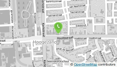 Bekijk kaart van Coöperatieve Vereniging De Morgenster BA in Hoogezand