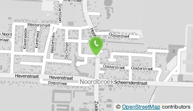 Bekijk kaart van Schildersbedrijf B. Wierenga in Zuidbroek