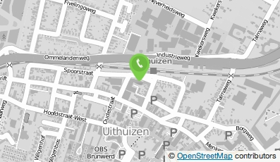 Bekijk kaart van Noord Pers Uitgeverijen in Uithuizen