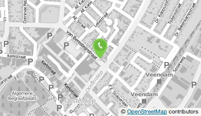 Bekijk kaart van De Koerier in Veendam