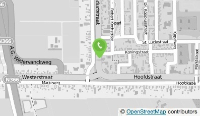 Bekijk kaart van Dans- en Partycentrum Bram en Hennie van den Berg in Ter Apel