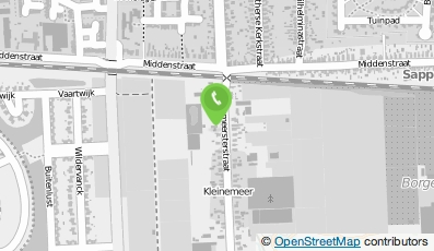 Bekijk kaart van Schoonmaakbedrijf ter Veer B.V. in Sappemeer