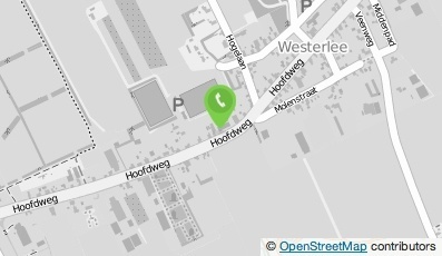 Bekijk kaart van Camping 'De Hoeve' in Westerlee