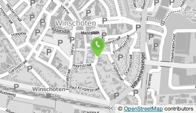 Bekijk kaart van Kapsalon Janet in Winschoten