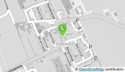 Bekijk kaart van Obitor V.O.F.  in Oostwold (gemeente Oldambt Groningen)