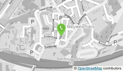 Bekijk kaart van De Oude Gevel in Bad Nieuweschans