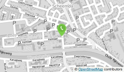 Bekijk kaart van Installatie Bureau Mein in Scheemda