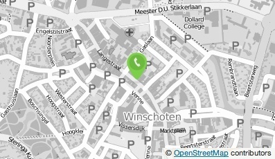 Bekijk kaart van Van UffeIen in Winschoten