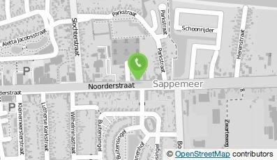 Bekijk kaart van Autohandel B.J. Stiekema Im- en Export in Sappemeer