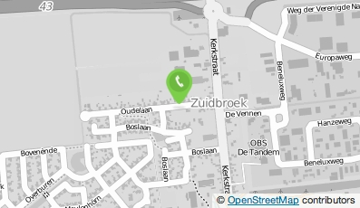 Bekijk kaart van G. Strabbing in Zuidbroek