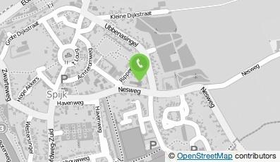 Bekijk kaart van Dierenpension 'Patmos' in Spijk (Groningen)