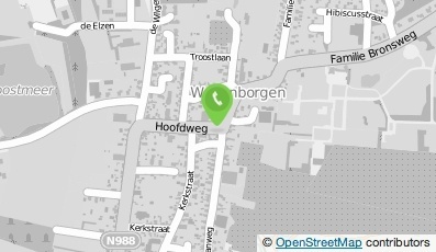 Bekijk kaart van Bloemenhuis Vita-Nova  in Wagenborgen