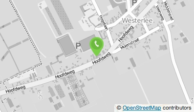 Bekijk kaart van H.W. Koning in Westerlee