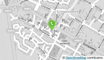 Bekijk kaart van Kolkman bakkerij advies in Schoonebeek