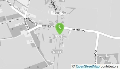 Bekijk kaart van Café Pension Langelo in Langelo