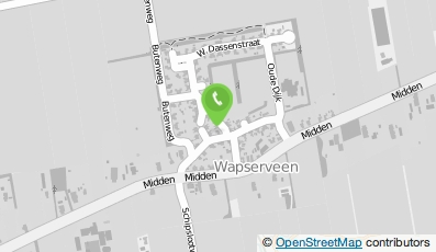 Bekijk kaart van Jaap Nijzing Flexibele Dienstverlening in Wapserveen