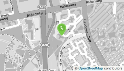 Bekijk kaart van N.V. Waterbedrijf Drenthe in Assen