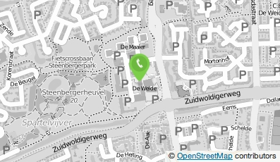 Bekijk kaart van Bloemenshop Erwin in Hoogeveen