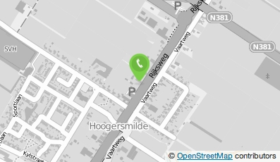 Bekijk kaart van V.O.F. Straatmakersbedrijf D' Olde Smilde in Hoogersmilde