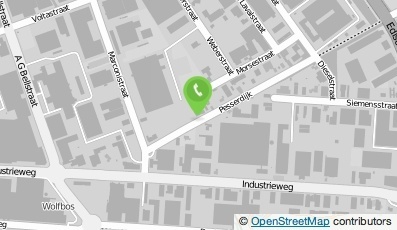 Bekijk kaart van Stelbedrijf A.J. Klunder  in Hoogeveen
