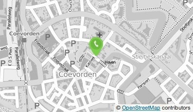 Bekijk kaart van Kappers Op 6  in Coevorden