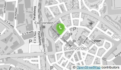 Bekijk kaart van Café Het Geveltje in Coevorden