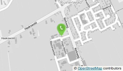 Bekijk kaart van Autobedrijf Huisman De Graaf in Ruinerwold