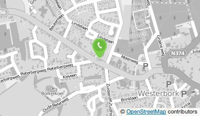 Bekijk kaart van Stichting Woonservice Drenthe in Westerbork