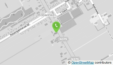Bekijk kaart van Toneelgroep Zuud-Oost in Roswinkel