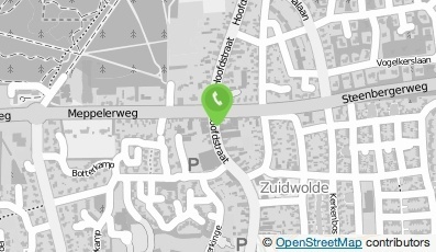 Bekijk kaart van Modehuis Dekker in Zuidwolde (Drenthe)