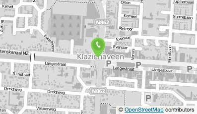 Bekijk kaart van Progres, Service- en Onderhoudsbureau in Klazienaveen