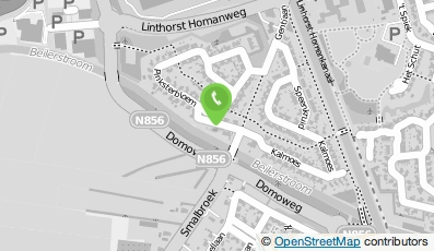 Bekijk kaart van Uitgeverij Drenthe in Beilen