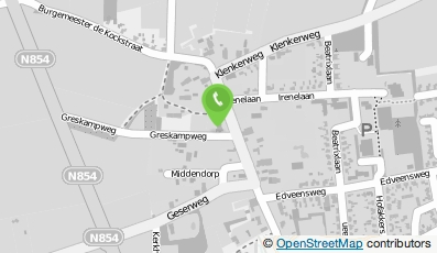 Bekijk kaart van Bert Stadman Makelaardij o.g. in Oosterhesselen