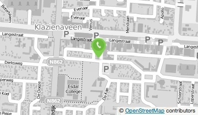 Bekijk kaart van Cafetaria Charlie  in Klazienaveen